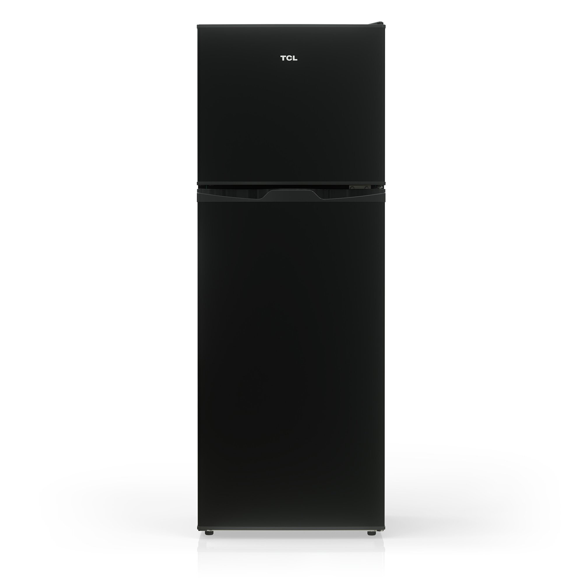 TCL 4.7 Cu. Ft. Compact Double Door Refrigerator in Black, Model# TRM47D5AB